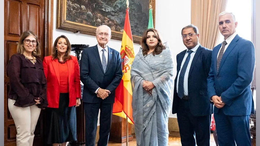 বাংলাদেশের গণতান্ত্রিক অগ্রযাত্রায় স্পেন ও ইইউর সহযোগিতার প্রশংসা শামা ওবায়েদের