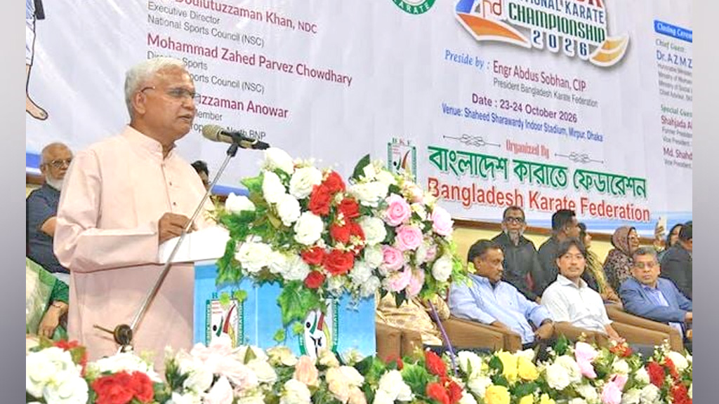 উন্নয়নের প্রধান অন্তরায় মাদক, যুবসমাজকে খেলাধুলায় সম্পৃক্ত করার আহ্বান ডা. জাহিদের