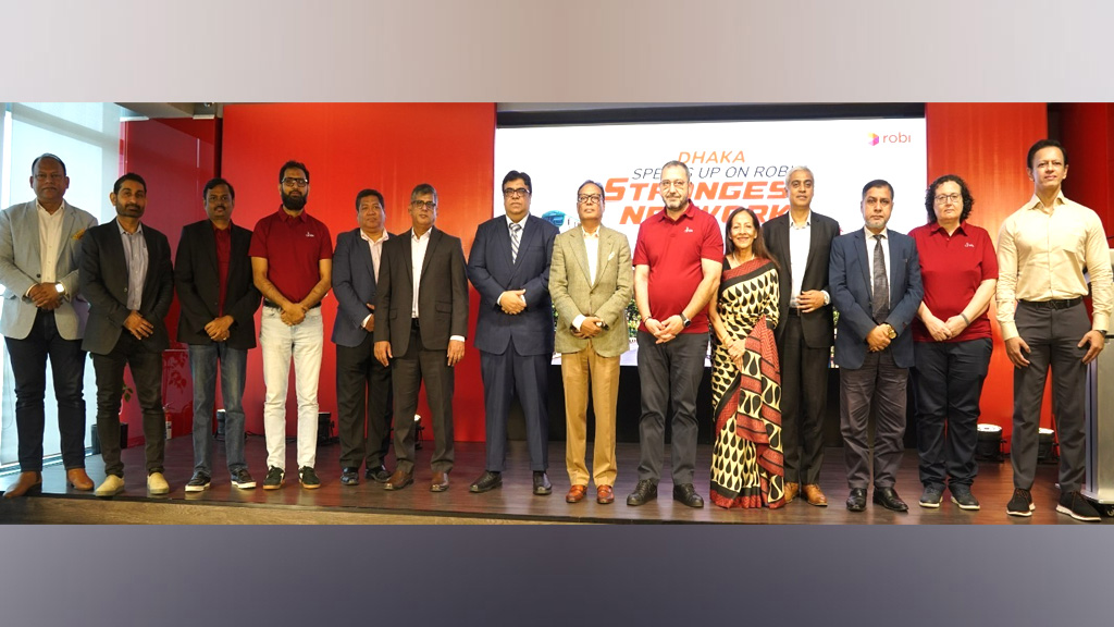 ঢাকার নেটওয়ার্ক আধুনিকায়ন সম্পন্ন, রাজধানীতে সবচেয়ে শক্তিশালী নেটওয়ার্ক রবির