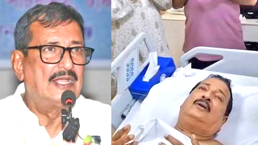 উন্নত চিকিৎসার জন্য ঢাকায় আনা হলো ভূমিমন্ত্রীকে
