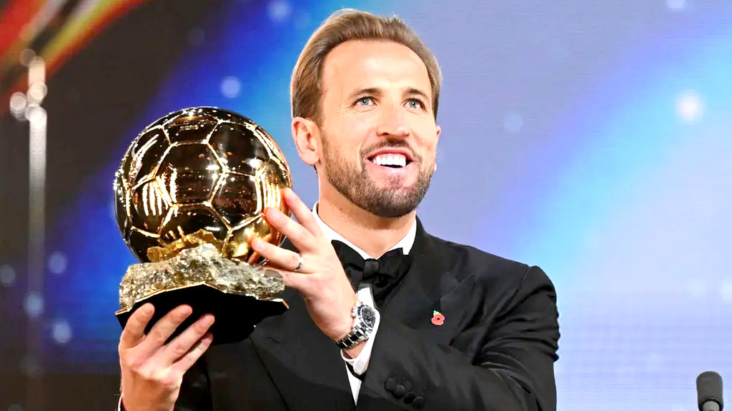 ইয়ামাল-এমবাপ্পেকে পেছনে ফেলে ব্যালন ডি’অর জিতলেন কেইন