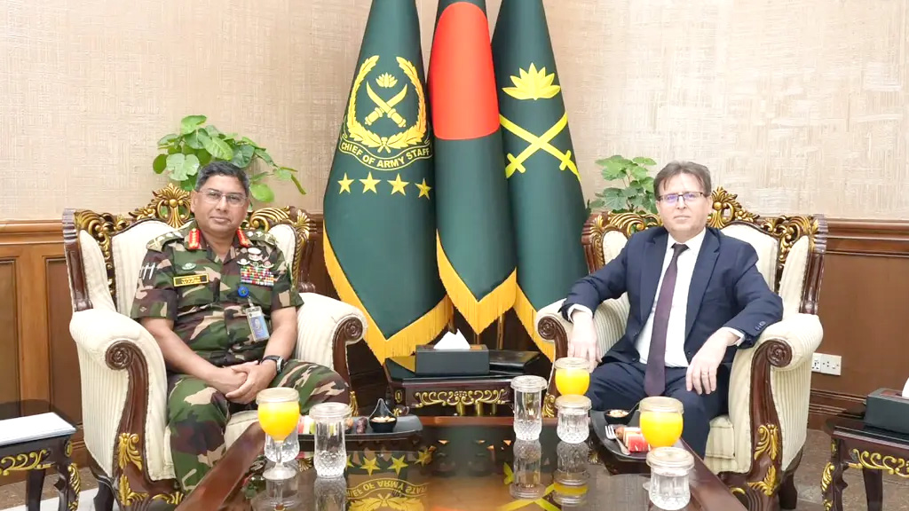 সেনাপ্রধানের সঙ্গে তুরস্কের রাষ্ট্রদূতের সাক্ষাৎ