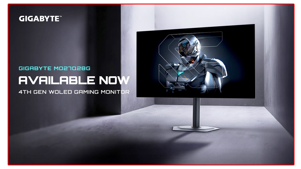 চতুর্থ প্রজন্মের ওলেড প্যানেলসহ ২৭ ইঞ্চির গেমিং মনিটর আনল গিগাবাইট