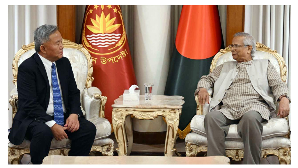 প্রধান উপদেষ্টার সঙ্গে দক্ষিণ কোরিয়ার রাষ্ট্রদূতের বিদায়ী সাক্ষাৎ