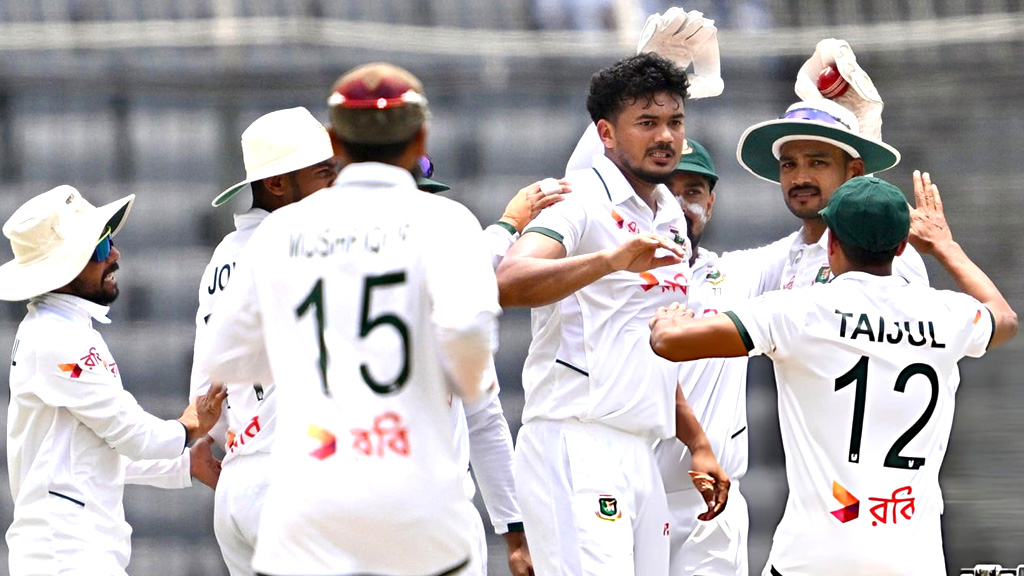 পাকিস্তানের বিপক্ষে ‘হ্যাটট্রিক’ টেস্ট জয় বাংলাদেশের
