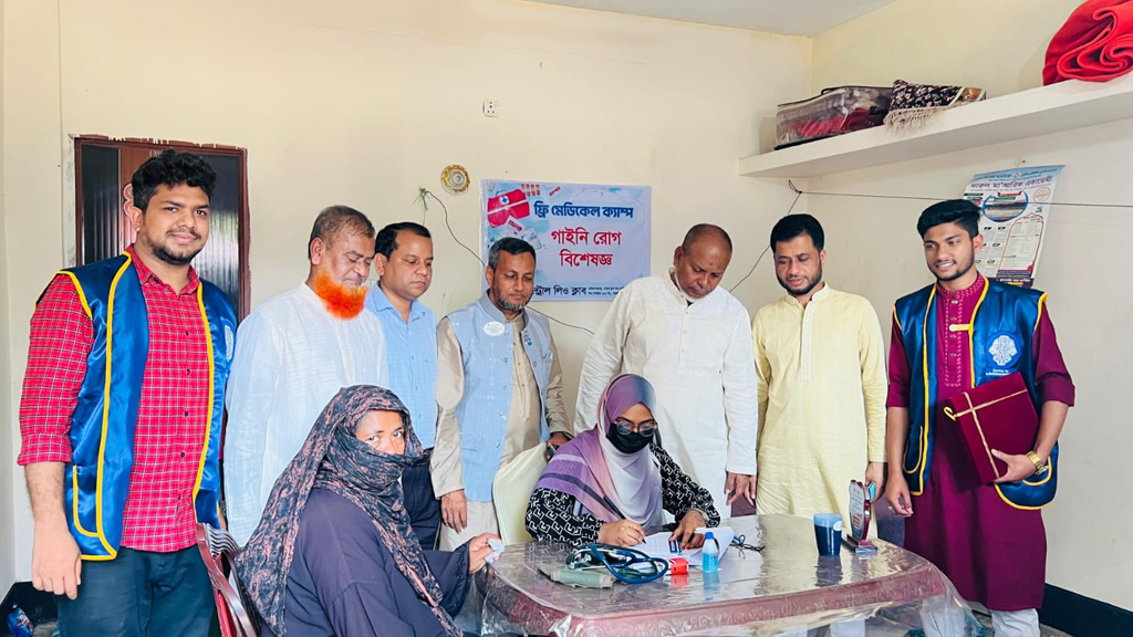 মহান স্বাধীনতা দিবসে ফেনীতে বিনামূল্যে মেডিকেল ক্যাম্প