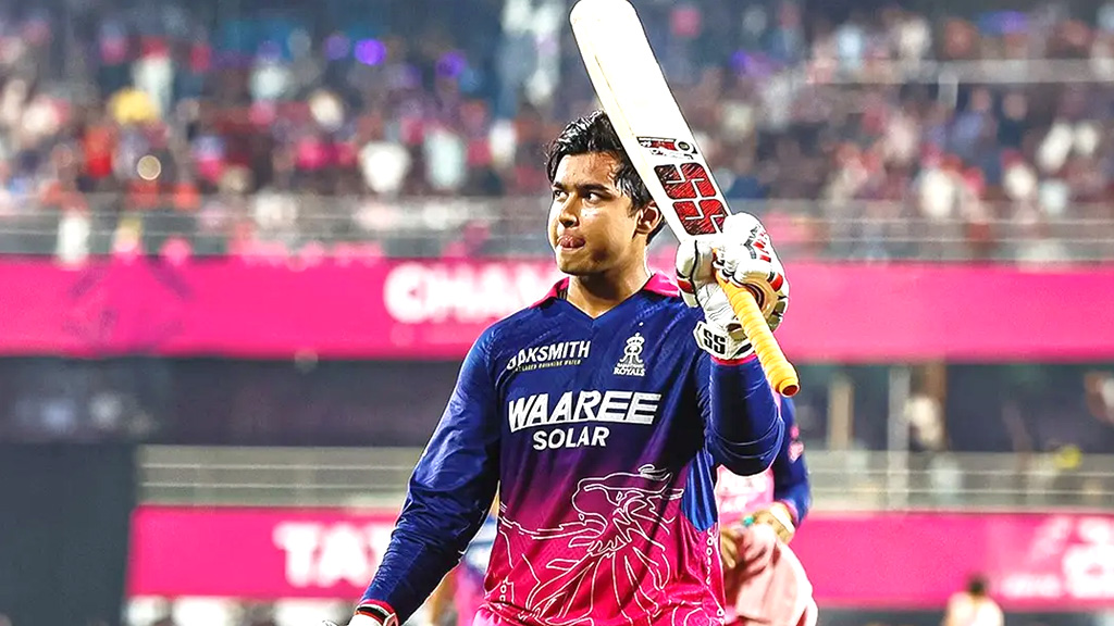 রেকর্ড গড়া ইনিংসে শীর্ষে সূর্যবংশী