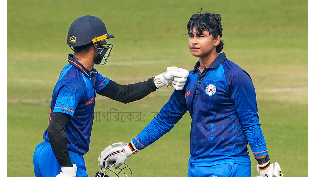 ৩৬ বলে সেঞ্চুরি! ইতিহাস গড়লেন বৈভব সূর্যবংশী