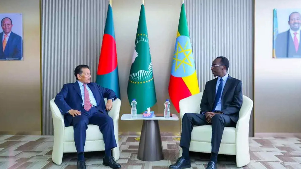 দ্বিপাক্ষিক সম্পর্ক উচ্চতর পর্যায়ে নিতে চায় বাংলাদেশ-ইথিওপিয়া