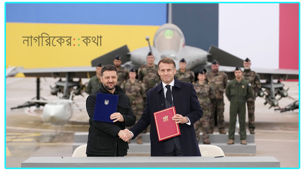 ফ্রান্স ইউক্রেনকে দিচ্ছে ১০০ রাফায়েল যুদ্ধবিমান
