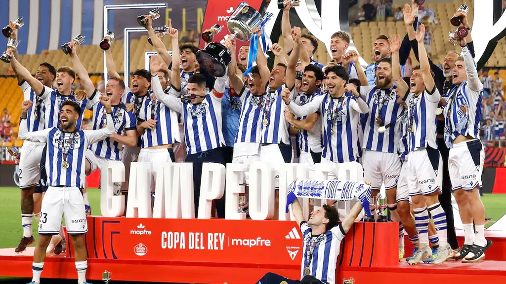 অ্যাতলেটিকোকে নিস্তব্ধ করে চতুর্থ ট্রফি সোসিয়েদাদের