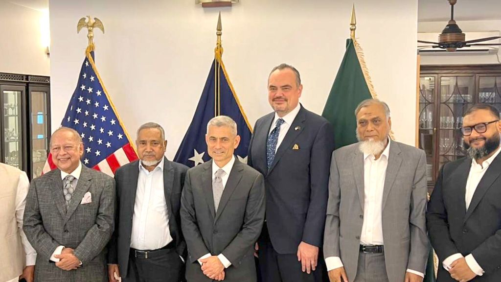 মার্কিন সহকারী পররাষ্ট্রমন্ত্রীর সঙ্গে জামায়াত প্রতিনিধি দলের বৈঠক