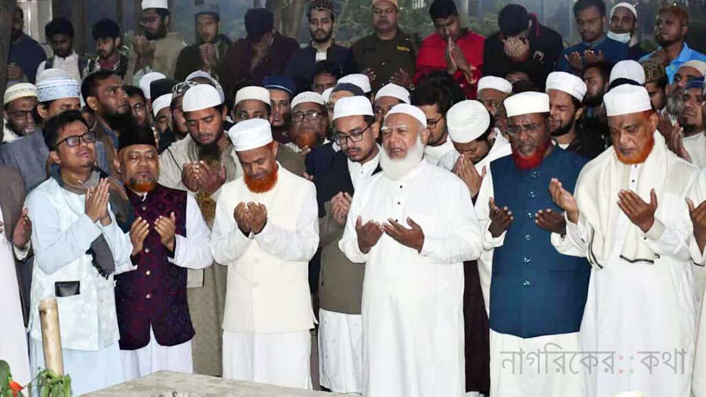 শহীদ শরীফ ওসমান হাদির কবর জিয়ারত করলেন জামায়াত আমির