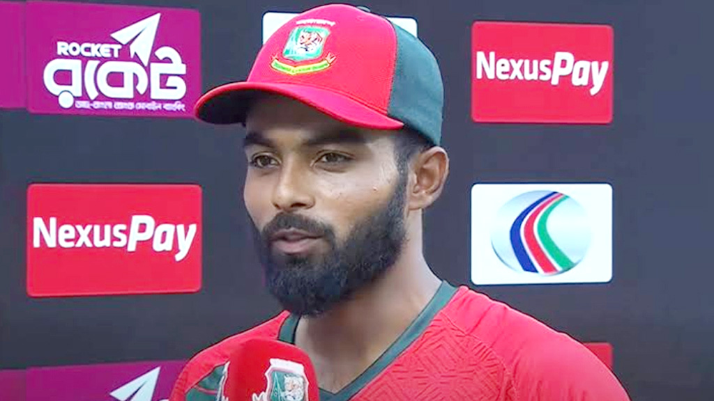 ব্যাটিং ব্যর্থতায় হার, দায় নিলেন হৃদয়