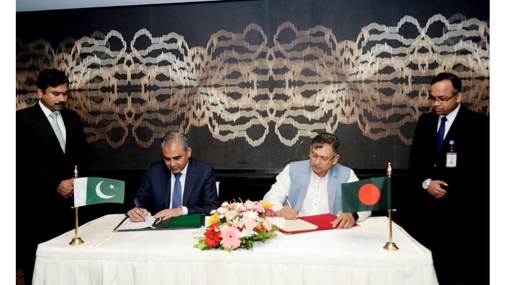 মাদক পাচার রোধে বাংলাদেশ-পাকিস্তান সমঝোতা স্মারক সই