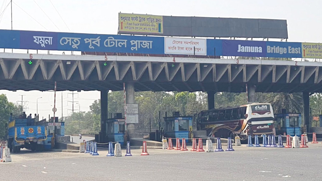 যমুনা সেতু দিয়ে ২৪ ঘণ্টায় ৩৬ হাজার যানবাহন পারাপার