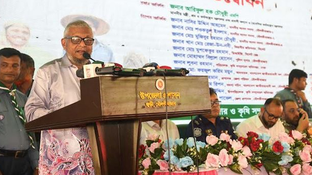 জুড়ীকে কৃষি হাব হিসেবে গড়ে তোলার উদ্যোগ: শ্রমমন্ত্রী