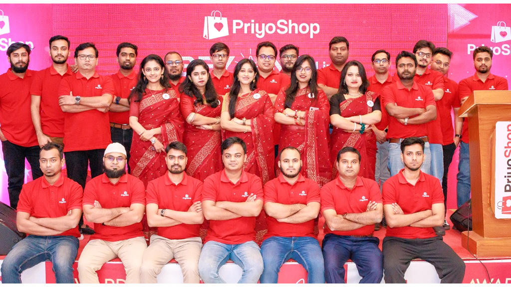 অসাধারণ প্রবৃদ্ধির মধ্য দিয়ে প্রতিষ্ঠা বার্ষিকী উদযাপন করল প্রিয়শপ