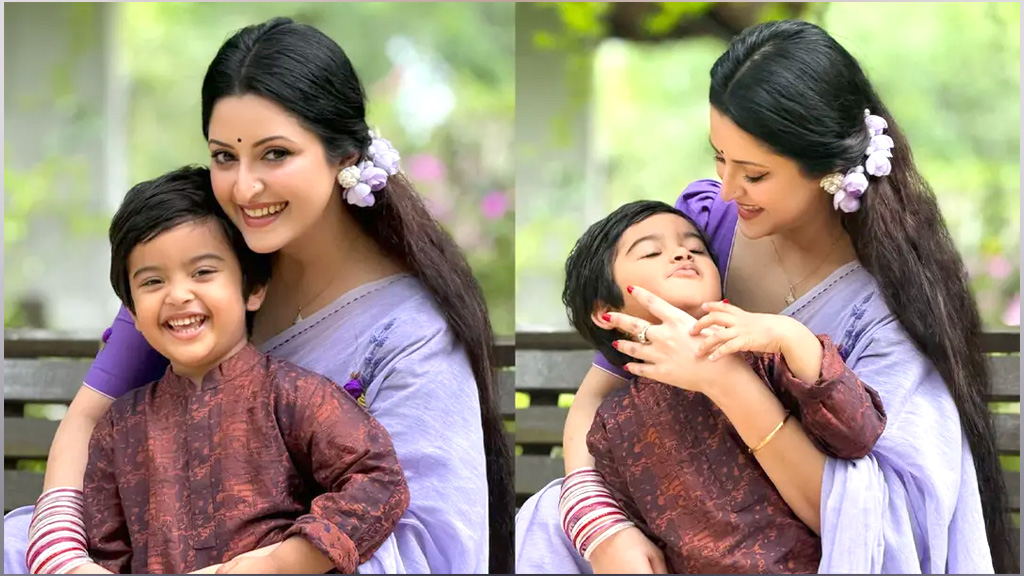 পরীমণির কোলজুড়ে হাসিমুখে পূণ্য, মাতৃত্বের মুহূর্ত শেয়ার