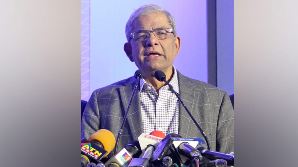 আওয়ামী লীগের বিরুদ্ধে  সব মামলা তুলে নিবো : মির্জা ফখরুল ইসলাম