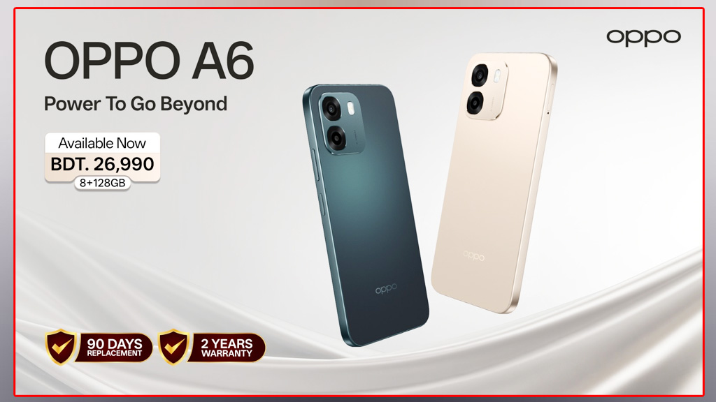 দীর্ঘ দিন ও রাতের নির্ভরযোগ্য সঙ্গী হিসেবে এসেছে অপো এ৬