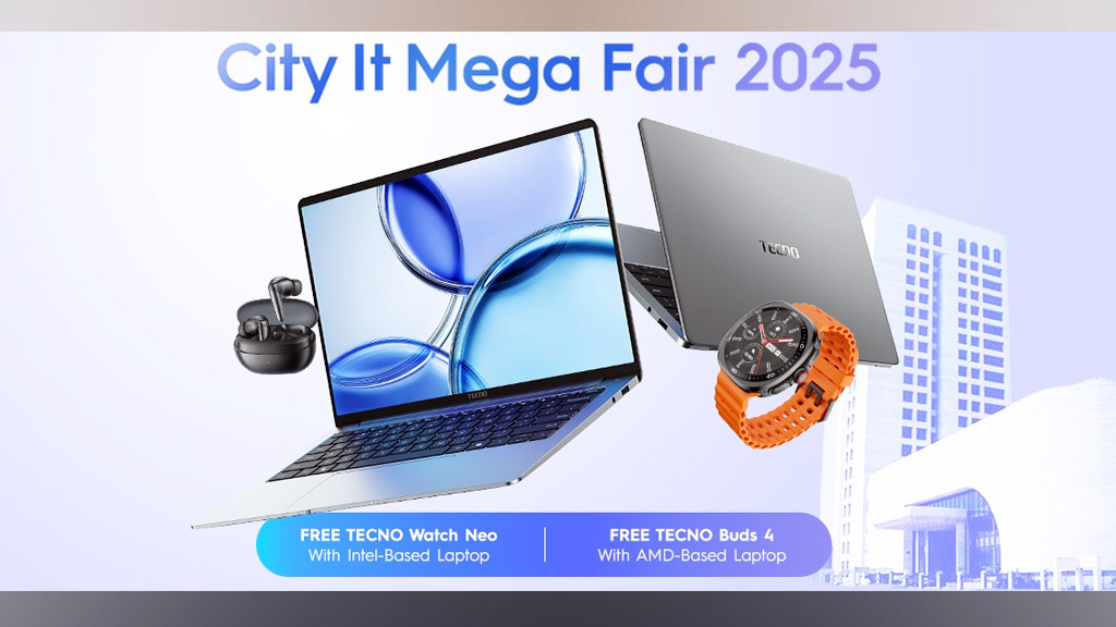 দেশের সবচেয়ে বড় এ প্রযুক্তি মেলায় টেকনো ল্যাপটপের সাথে থাকছে এক্সক্লুসিভ ফ্রি গিফট