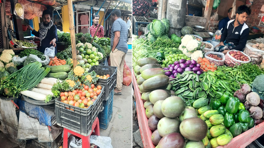 ১০০ টাকার নিচে নেই সবজি, পাতে কমছে স্বাদ