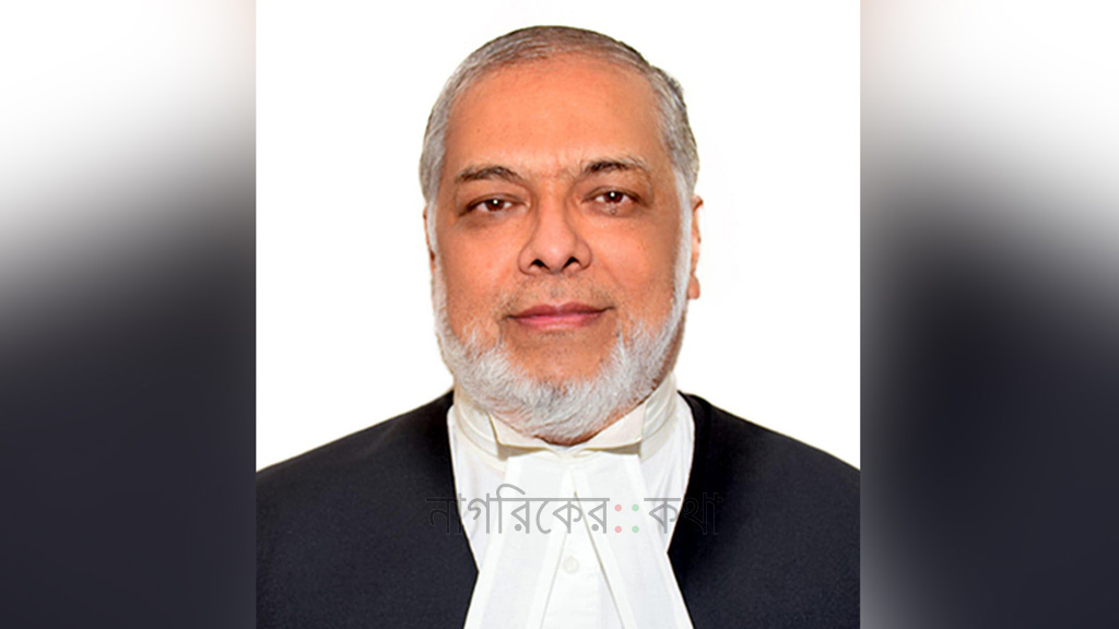 বিচারপতি জুবায়ের রহমান চৌধুরীকে প্রধান বিচারপতি নিয়োগ